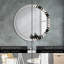 Huldar Glass Flat Wall Mirror