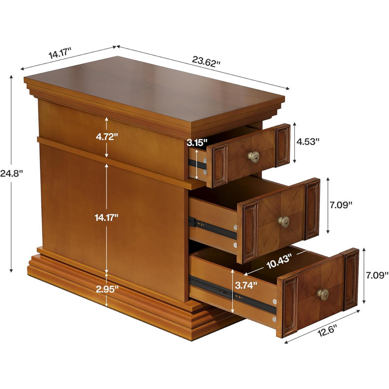 Retro Sofa Side Table