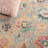 Creasman Oriental Hand Tufted Wool/Cotton Area Rug in Pink/Gray-545804589