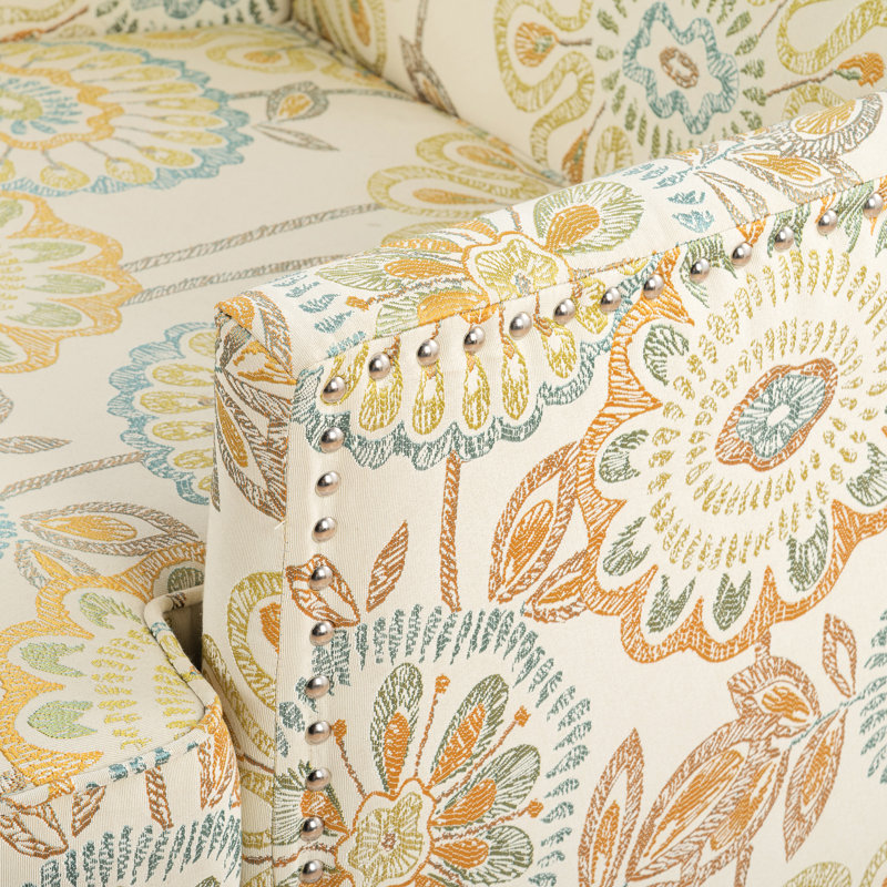 Élégante caractéristique de la chaise de maison - garniture cloutée en forme de bulle, style de vie chic et élégant
