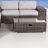 Demarest Fully Assembled 8 Piece Sectional Seating Group with Cushions-663696944