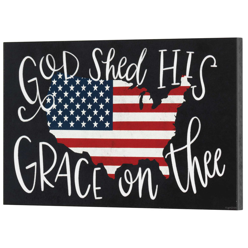 Décoration murale «God Shed His Grace on thee»