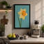 Daffodil in Bloom Botanical - Wrapped Canvas-29155174-29155173