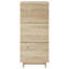 Sideboard 33.5 x 34.5 x 75 cm Engineered Wood Cabinet Kitchen Buffet-2020284473