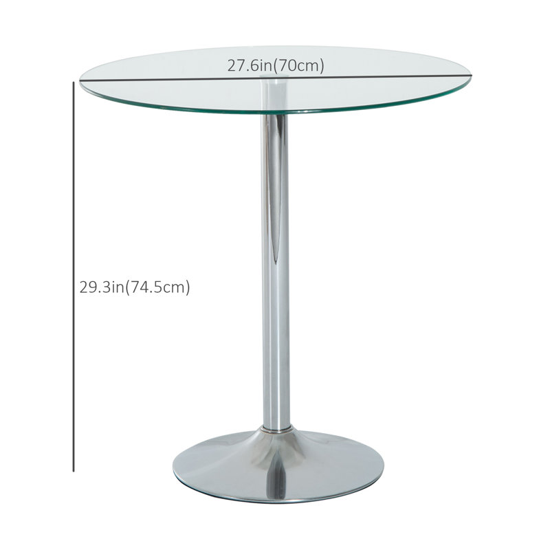 Table de salle à manger Daisean, Clair