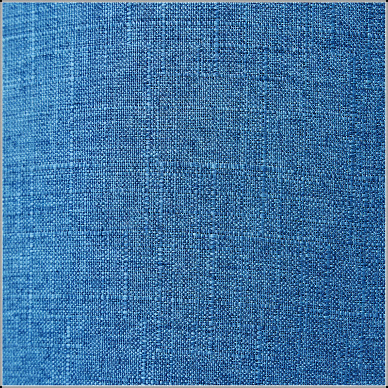 Repose-pieds avec rangement Ball & Cast, repose-pieds rembourré en lin avec plateau en bois, 22,75 po