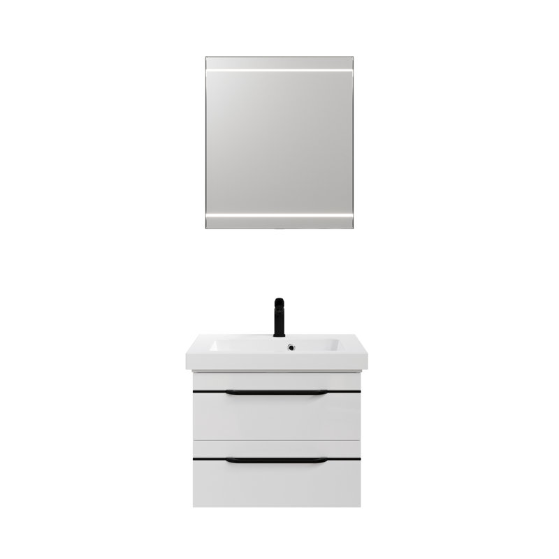 Balto Bathroom Furniture Suite, White