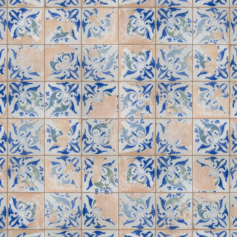 Carreau de céramique à motif pour mur et plancher 18 po x 18 po Kings Luxe Heritage