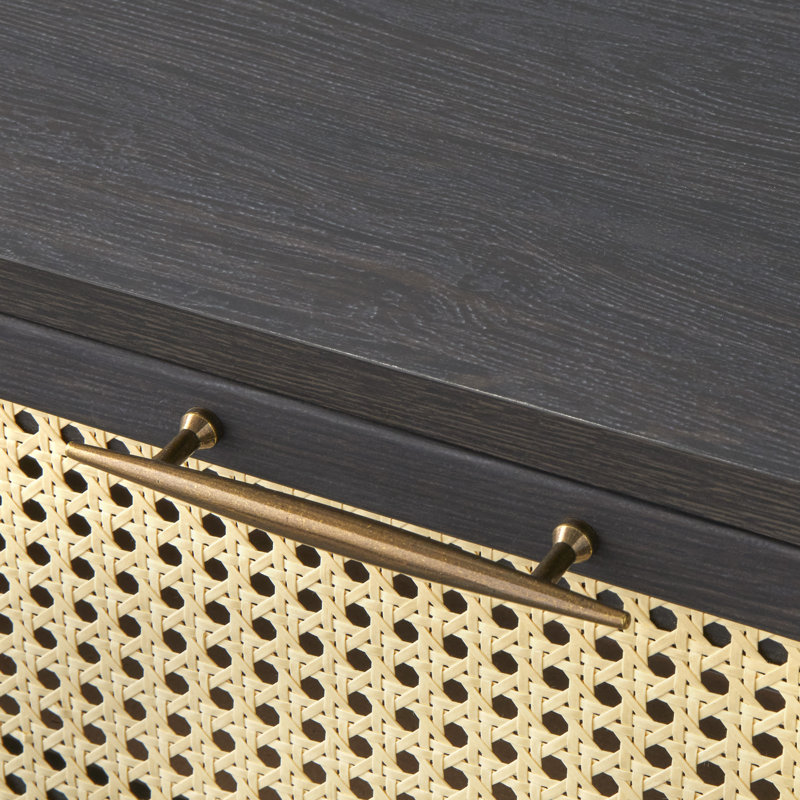 Alven 1 - Drawer Nightstand, Black