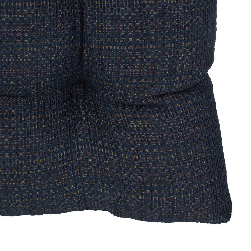 Ensemble de coussins de chaise berçante antidérapants, Bleu marine