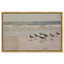 «Seagulls at the Beach II», art côtier par Art Remedy