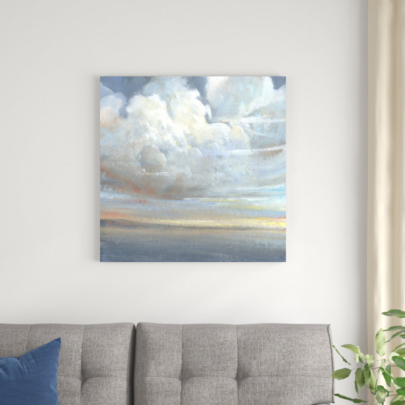 «Passing Storm II» par Timothy O 'Toole - peinture sur toile tendue, H 30 po x l 30 po
