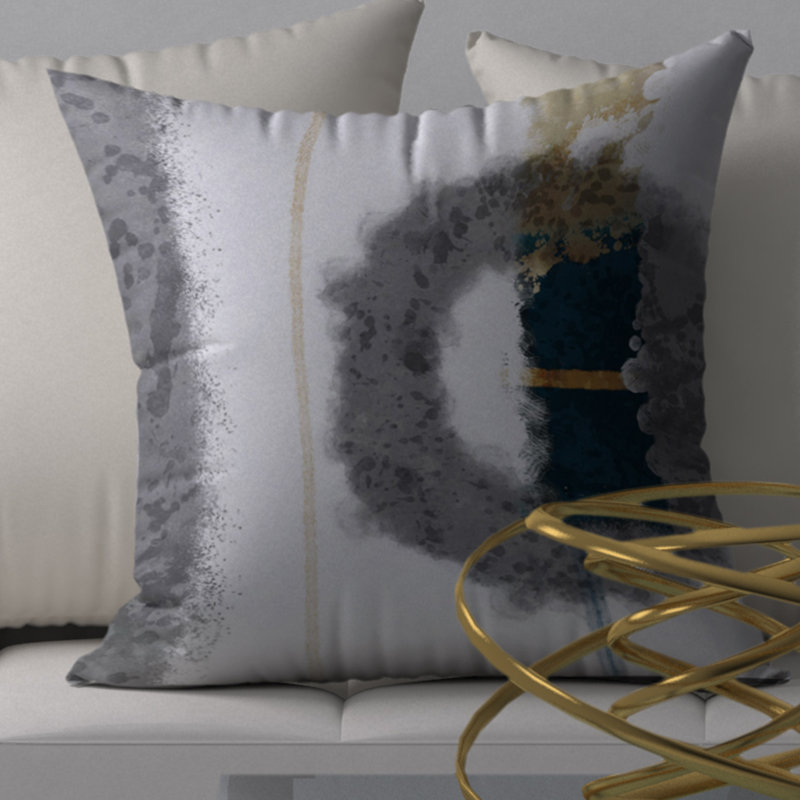 Reversible Throw Pillow, 24" x 24"