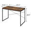 Bureau d'écriture avec base en métal