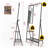 Coat Rack With Mirror, Multifunctional Hall Tree With Shoe Storage