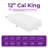 12" Medium Memory Foam Mattress-48877742