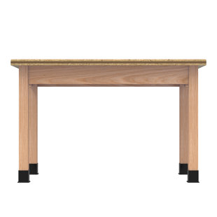 PerpetuLab Drawer Apron Table Series with Various Top and Size Options