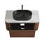 Meuble-lavabo cannelé avec armoire de rangement et tiroirs 36 po Avalon-133010641