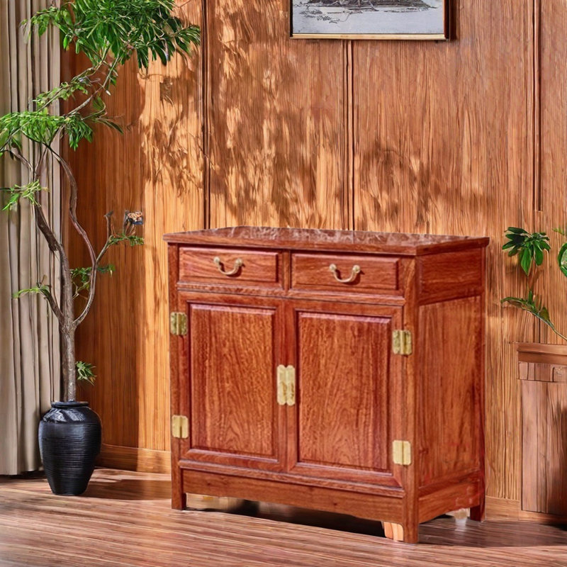 Buffet chinois en bois massif