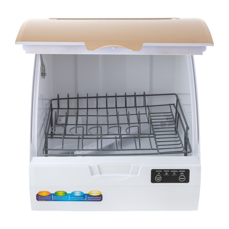 900W Portable Countertop Dishwasher