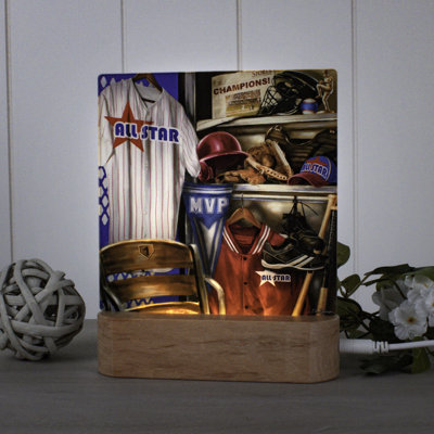 Baseball Night Light