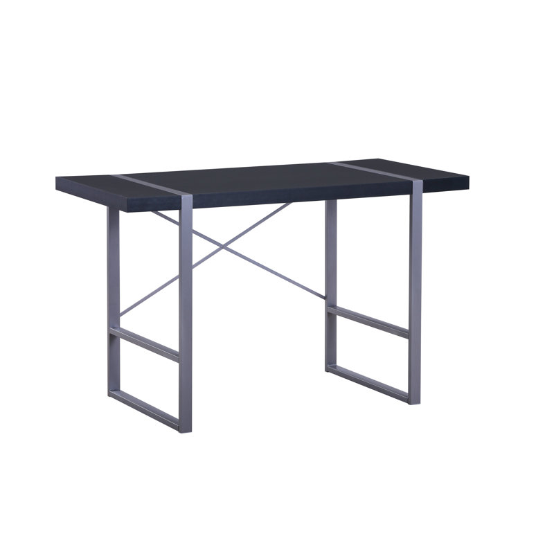 Bureau, noir, Noir / gris