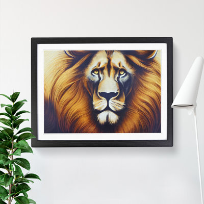 Stunning Lion - Single Picture Frame Print