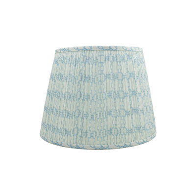 Shirred Link Linen Empire Lamp Shade (Spider)