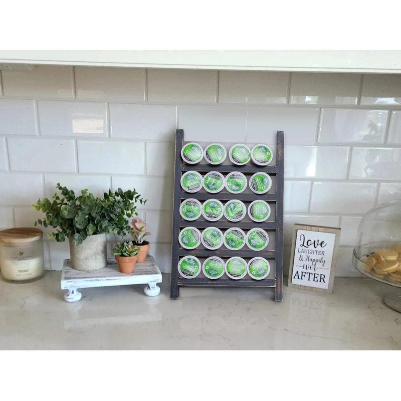 Rangement pour 16 dosettes de café Kovome, Noir