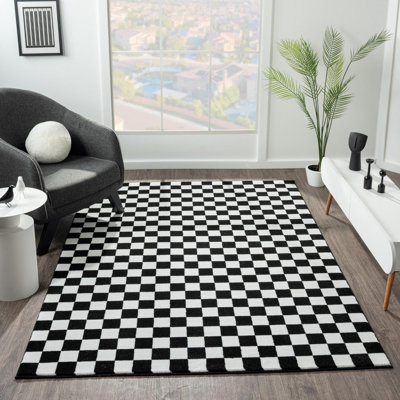 Hedelman Checkered Indoor Rug