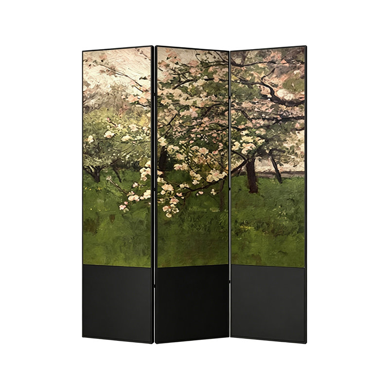 Paravent pliable en toile avec cadre en alliage d'aluminium, H 78,74 po x l 70,87 po x P 0,98 po