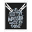 Giclée encadrée «Impossible jusqu'à It's Done», conception de Jesse Keith-347768411-347768410