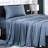 100% Rayon from Bamboo Sheet Set, 16" Deep Pocket Cooling Silky Soft Bed Sheets-100022041-106889609