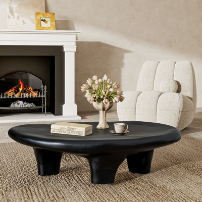 Granite Coffee Table Cloud Shape Coffee Table For Living Room Central Table 65x120cm