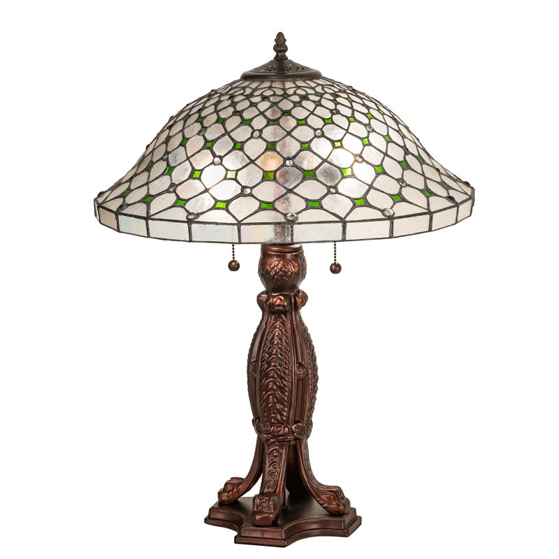 25" High Diamond & Jewel Table Lamp