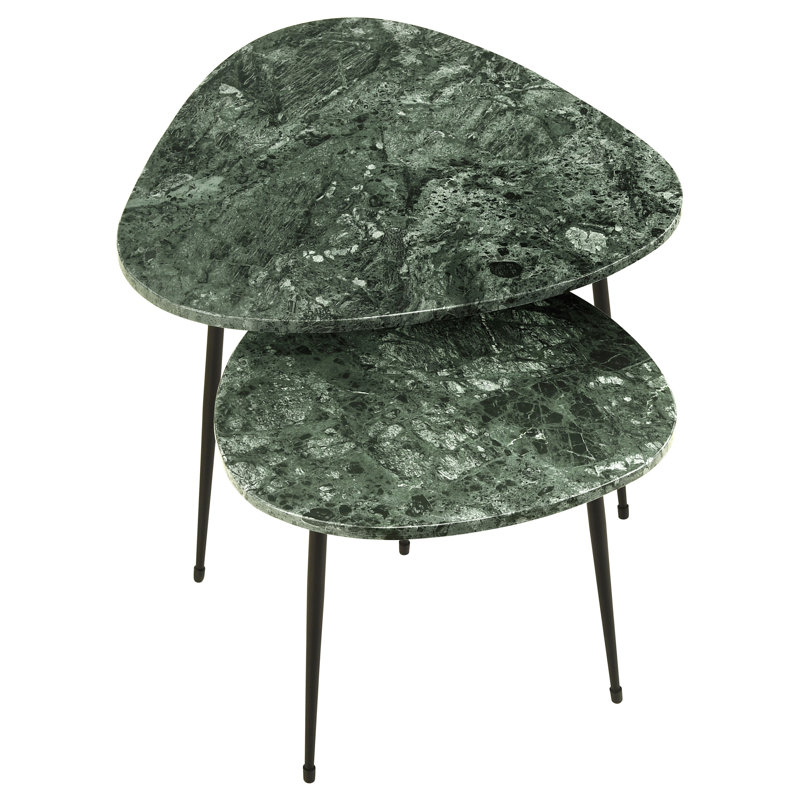 Naci Marble Top Nesting Tables