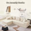 Canapé modulaire en L Sherpa-76981515
