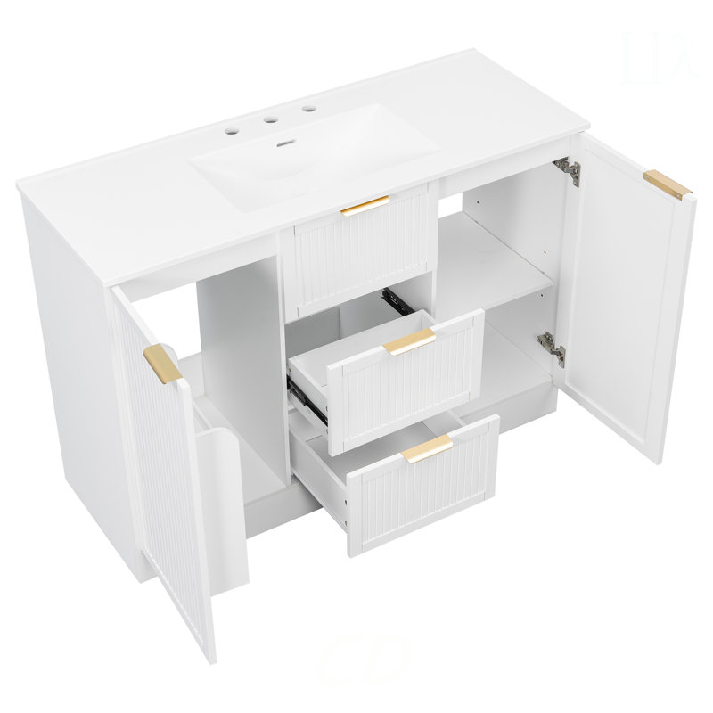 Freestanding Standard With Resin Top