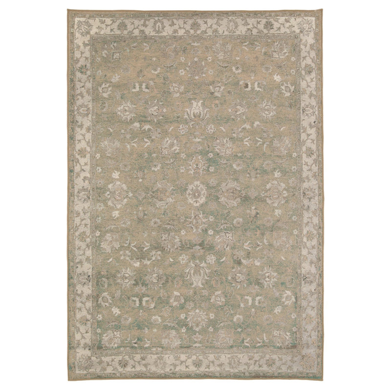 Tancy Abstract Cotton Machine Tufted Area Rug, 200cm x 290cm