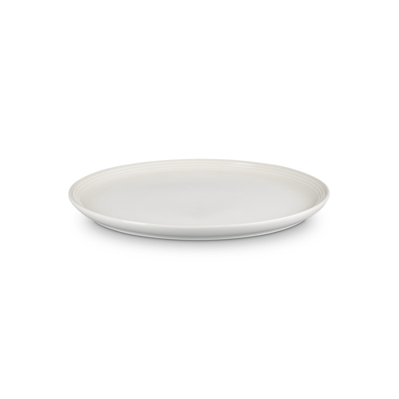 Le Creuset Coupe Dinner Plate, 27cm, Meringue