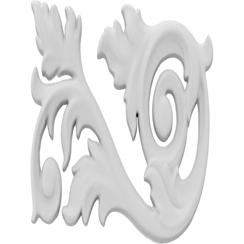 Applique Pinedale, H 2 po x l 1,5 po x P 0,25 po, Gauche