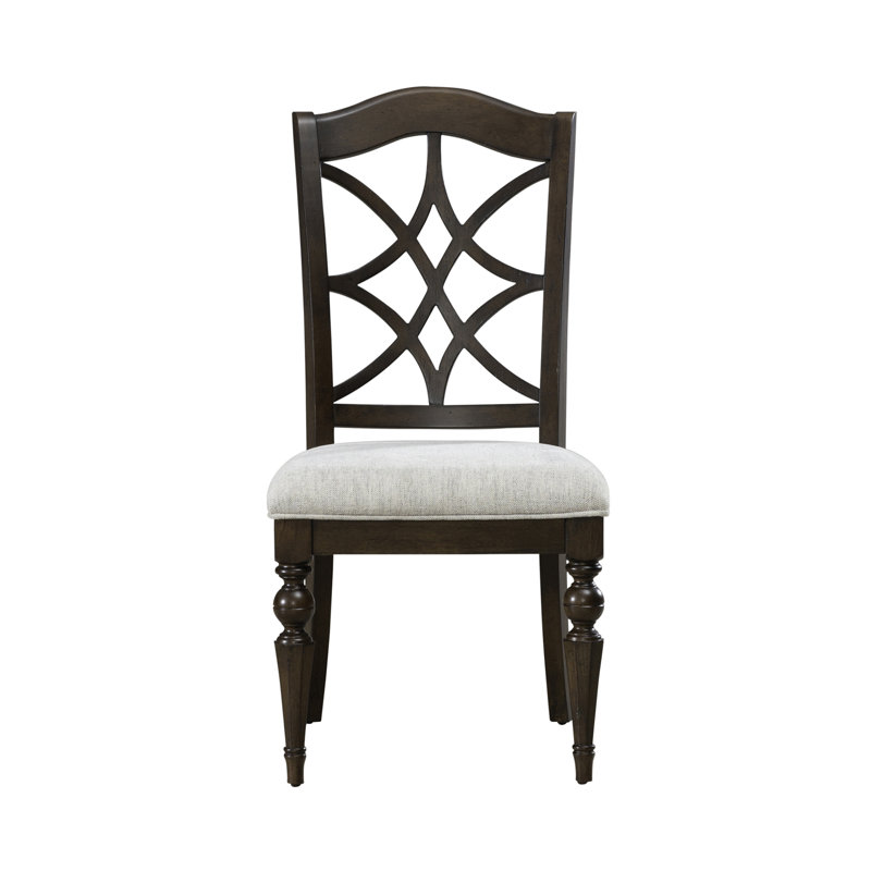 Tawona Splat Back Side Chair w/ Upholstered Seat