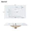 Savona 30" Bathroom Vanity with Integrated Resin Sink & Soft-Close Doors-123413711