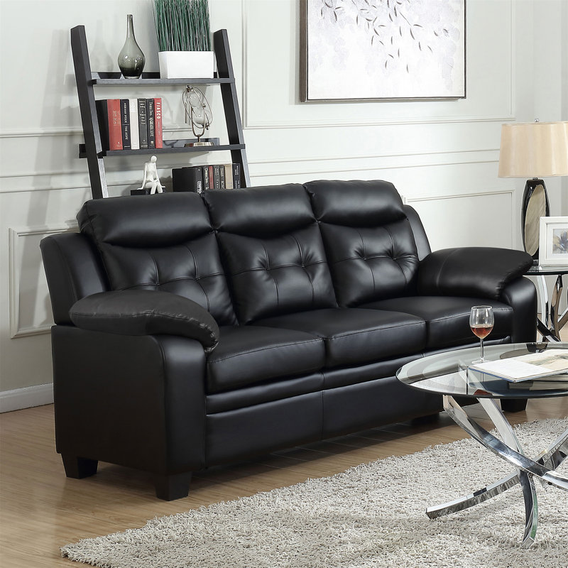 Goldfinch 78.5'' Faux Leather Sofa