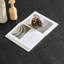 Table de salle à manger ronde 47,24 po - Base piédestal, garniture dorée - Moderne