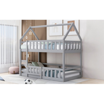 Bed Frame With Fence And Door