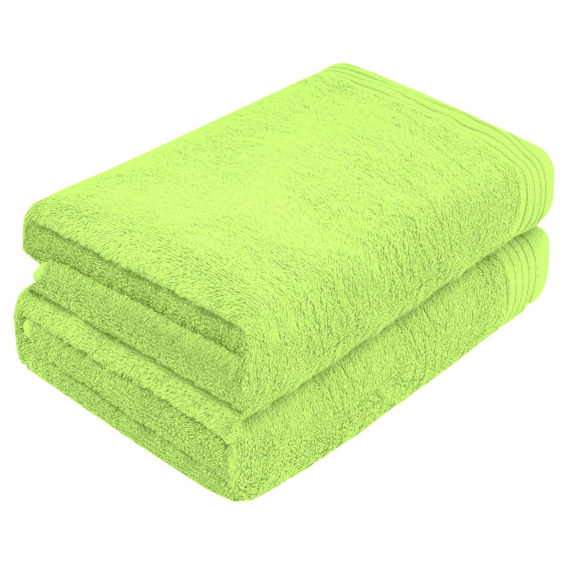 Lorena Midweight Bath Sheet, Applegreen