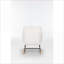 Chaise berçante rembourrée Teddy