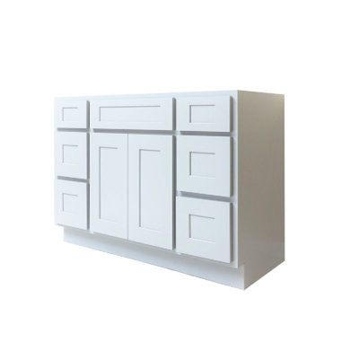 Bathroom Vanity Base Only in White