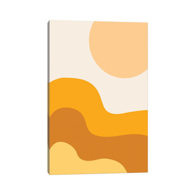 Sun Dunes I 1 Piece Single Picture Frame Wall Art on Canvas